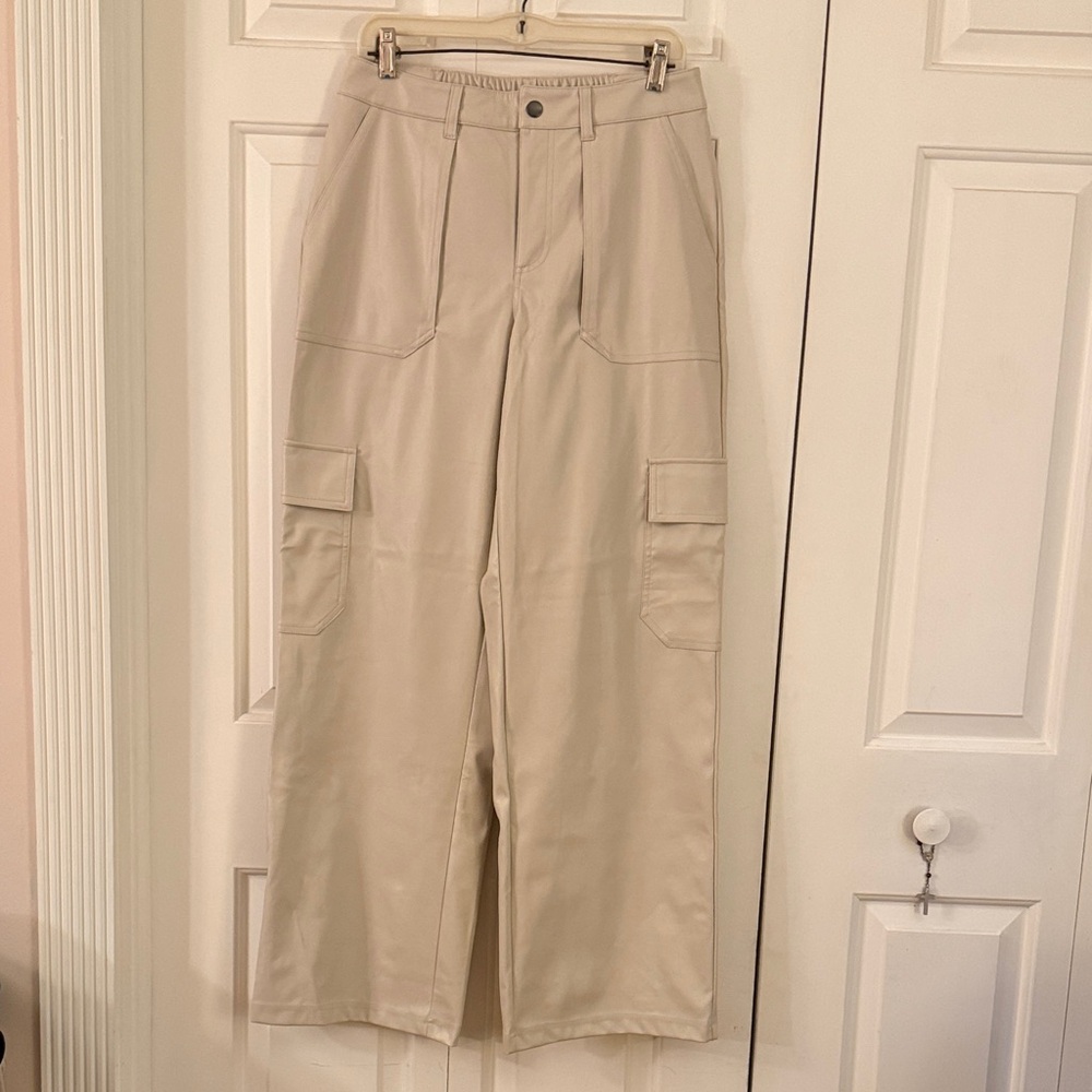 Wild Fable Cream High-Waisted Pants